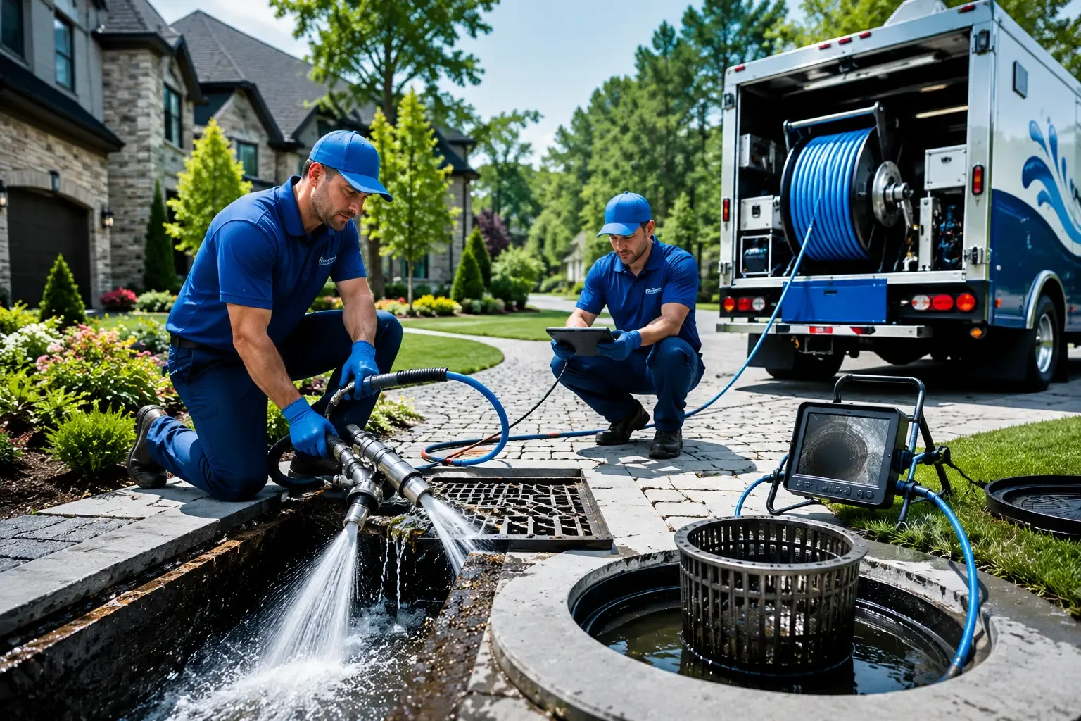 Local outdoor drain cleaning professionals in Southport, ME